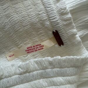 Free People Asymmetrical Dress in White